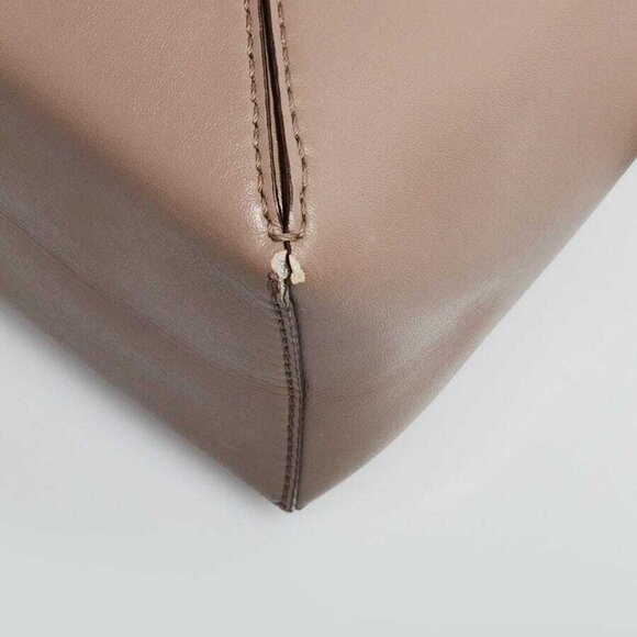 Stella McCartney Grey Faux Leather Medium Hobo Bag - Picture 4 of 12